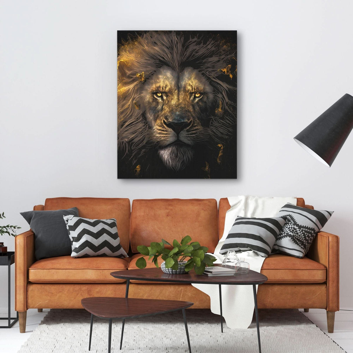 Immortal Lion - Luxury Wall Art