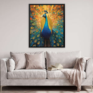 Ink and Feathers - Luxury Wall Art - Canvas Print