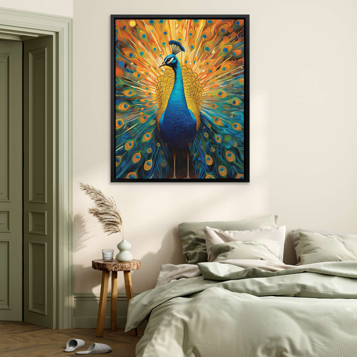 Ink and Feathers - Luxury Wall Art - Canvas Print
