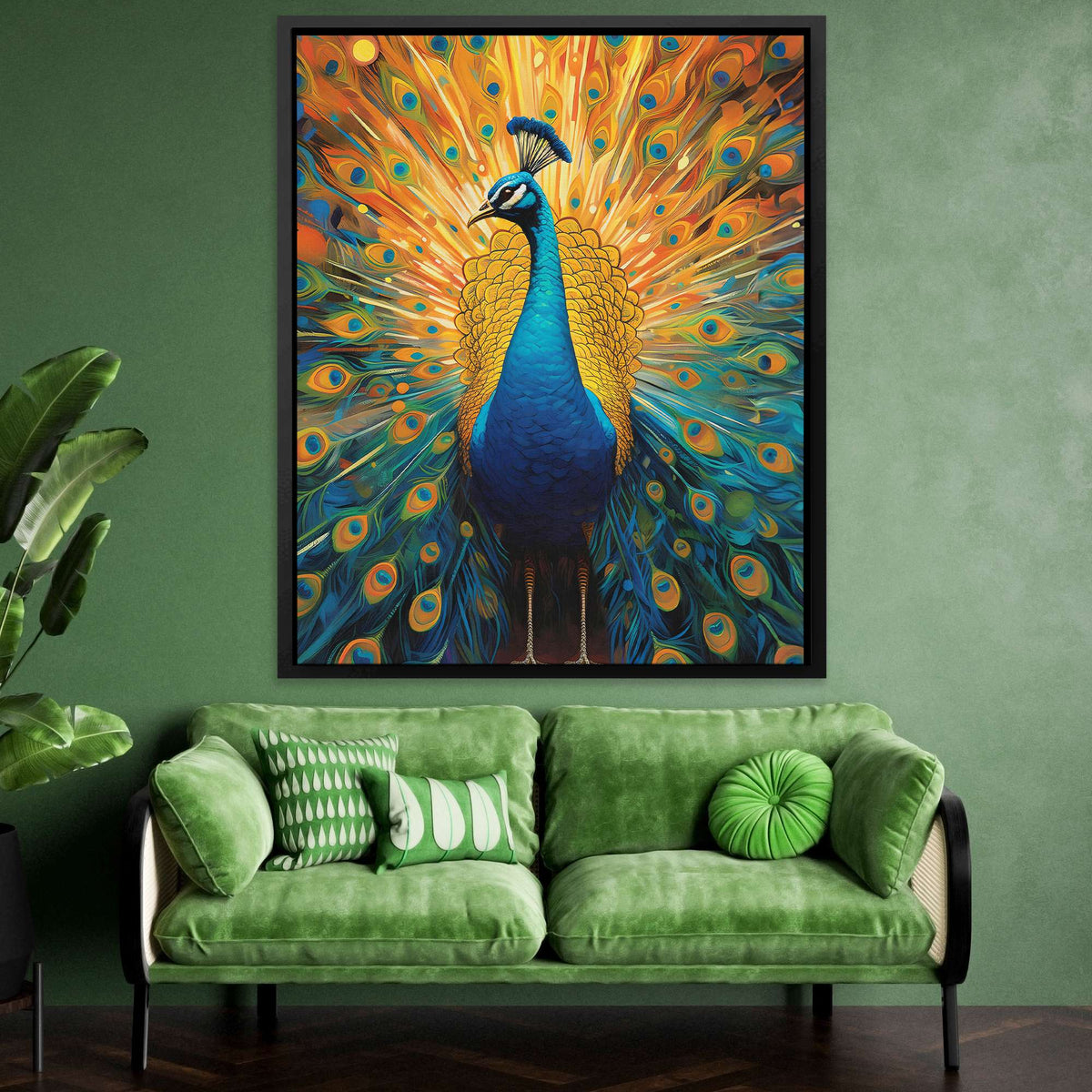 Ink and Feathers - Luxury Wall Art - Canvas Print