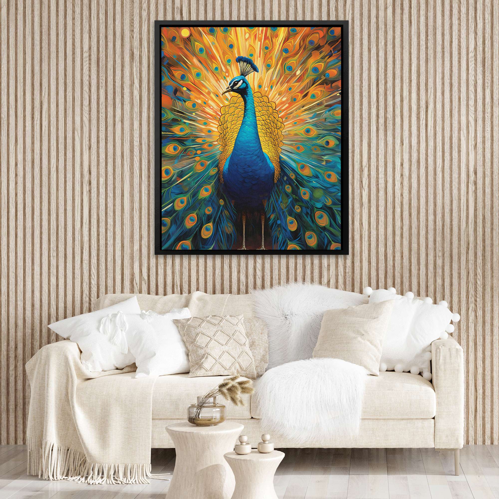 Ink and Feathers - Luxury Wall Art - Canvas Print