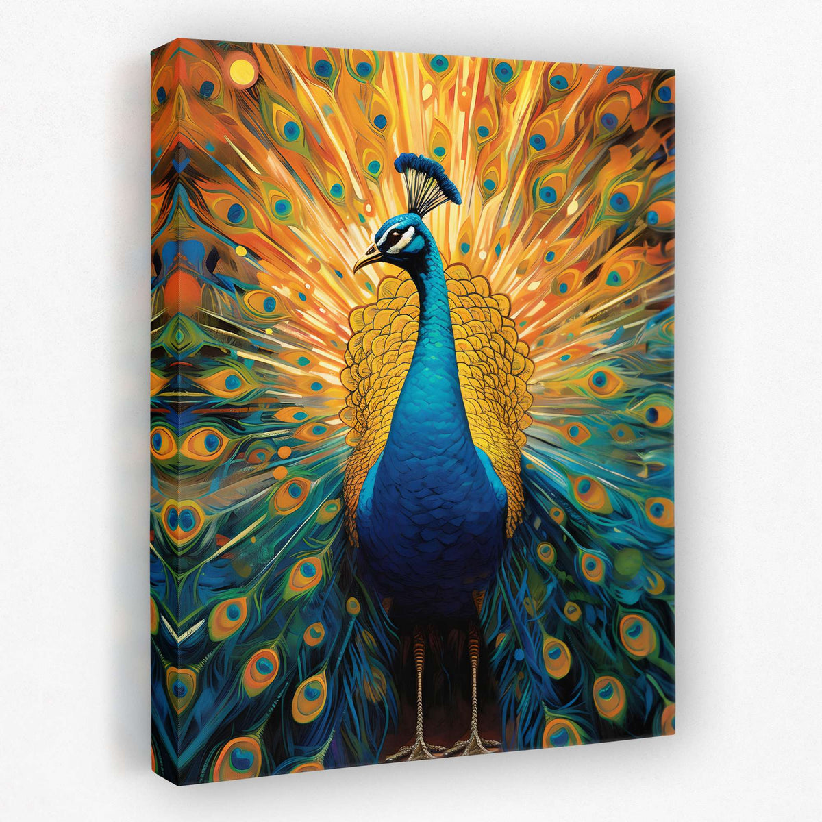Ink and Feathers - Luxury Wall Art - Canvas Print