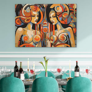 Intellectual Beings - Luxury Wall Art - Canvas Print