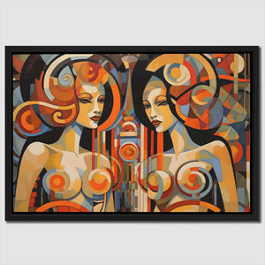 Intellectual Beings - Luxury Wall Art - Canvas Print