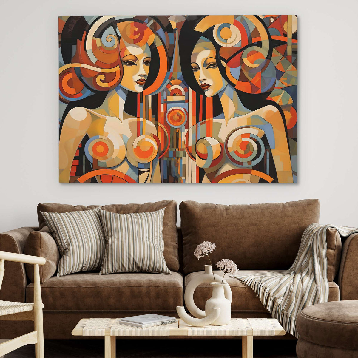 Intellectual Beings - Luxury Wall Art - Canvas Print