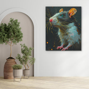 Intelligent Rat - Luxury Wall Art