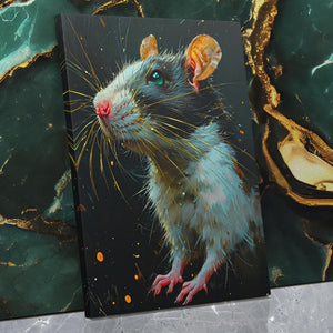 Intelligent Rat - Luxury Wall Art