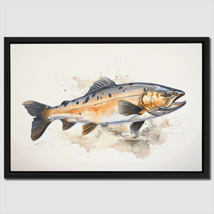 Iridescent Salmon - Luxury Wall Art