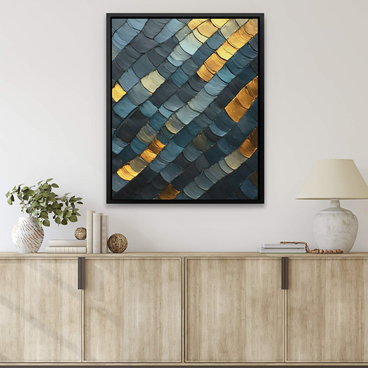 Jade Chain Mail - Luxury Wall Art