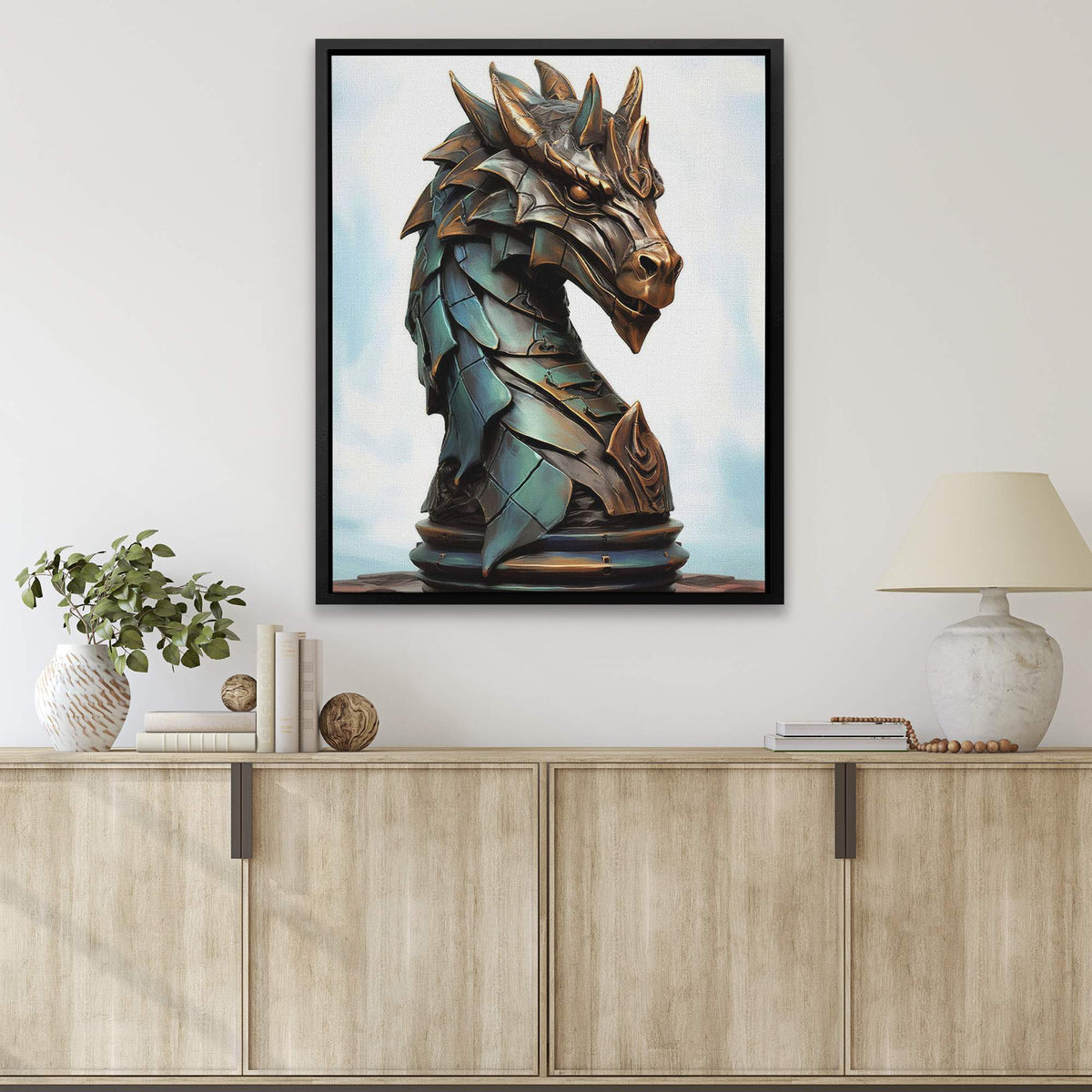 Jade Dragon - Luxury Wall Art