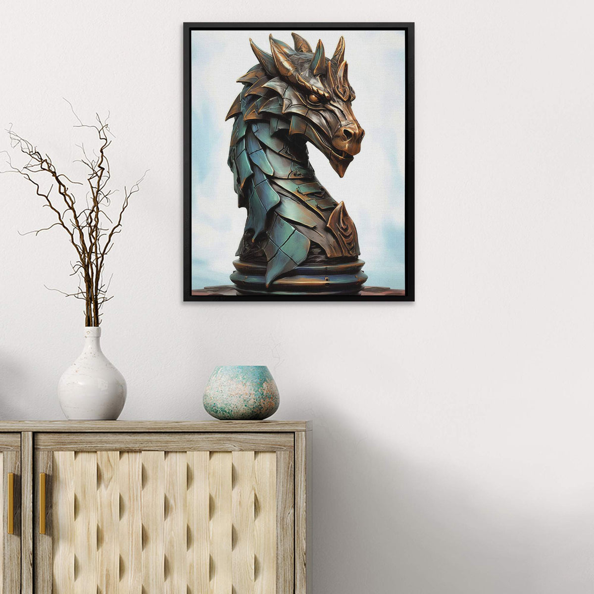Jade Dragon - Luxury Wall Art