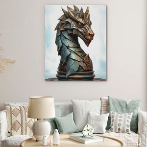 Jade Dragon - Luxury Wall Art