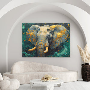 Jade Elephant Tusks - Luxury Wall Art