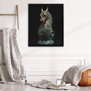 Jade Horse - Luxury Wall Art