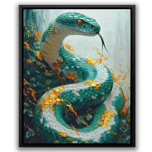 Jade Serpent - Luxury Wall Art
