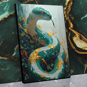 Jade Serpent - Luxury Wall Art