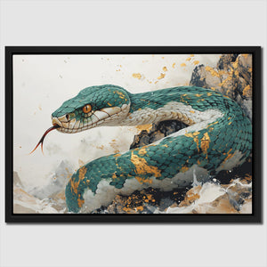 Jade Snake - Luxury Wall Art