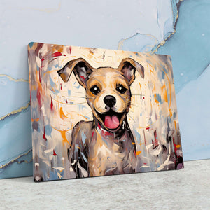 Joyful Puppy - Luxury Wall Art