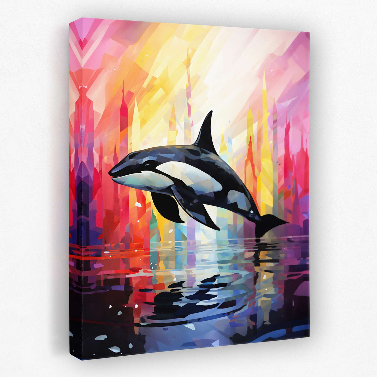 Jumping Orca - Luxury Wall Art