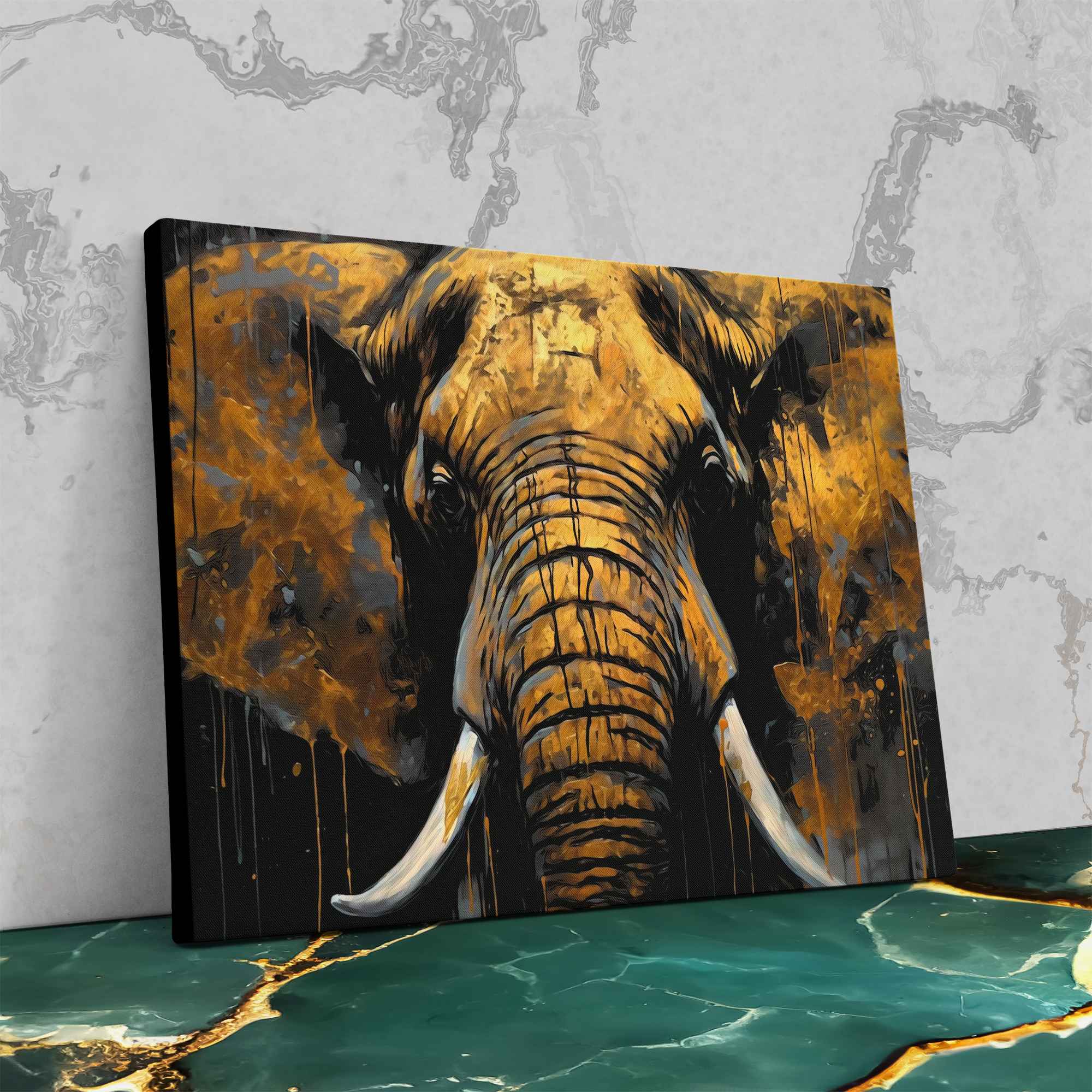 Jungle God - Luxury Wall Art - Canvas Print