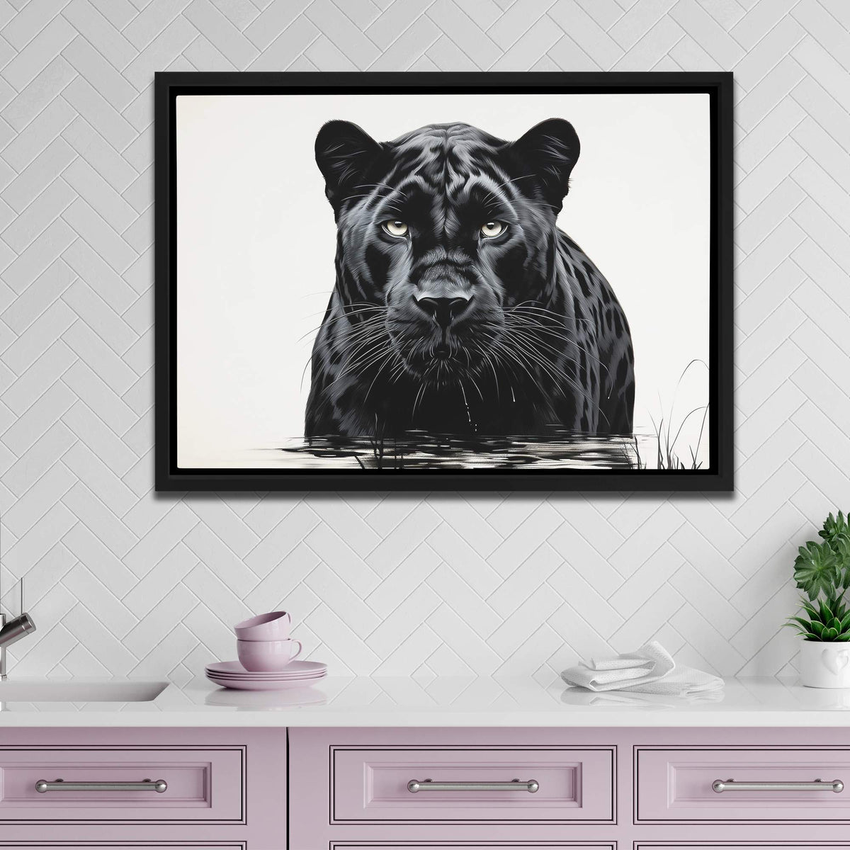 Jungle Panther - Luxury Wall Art