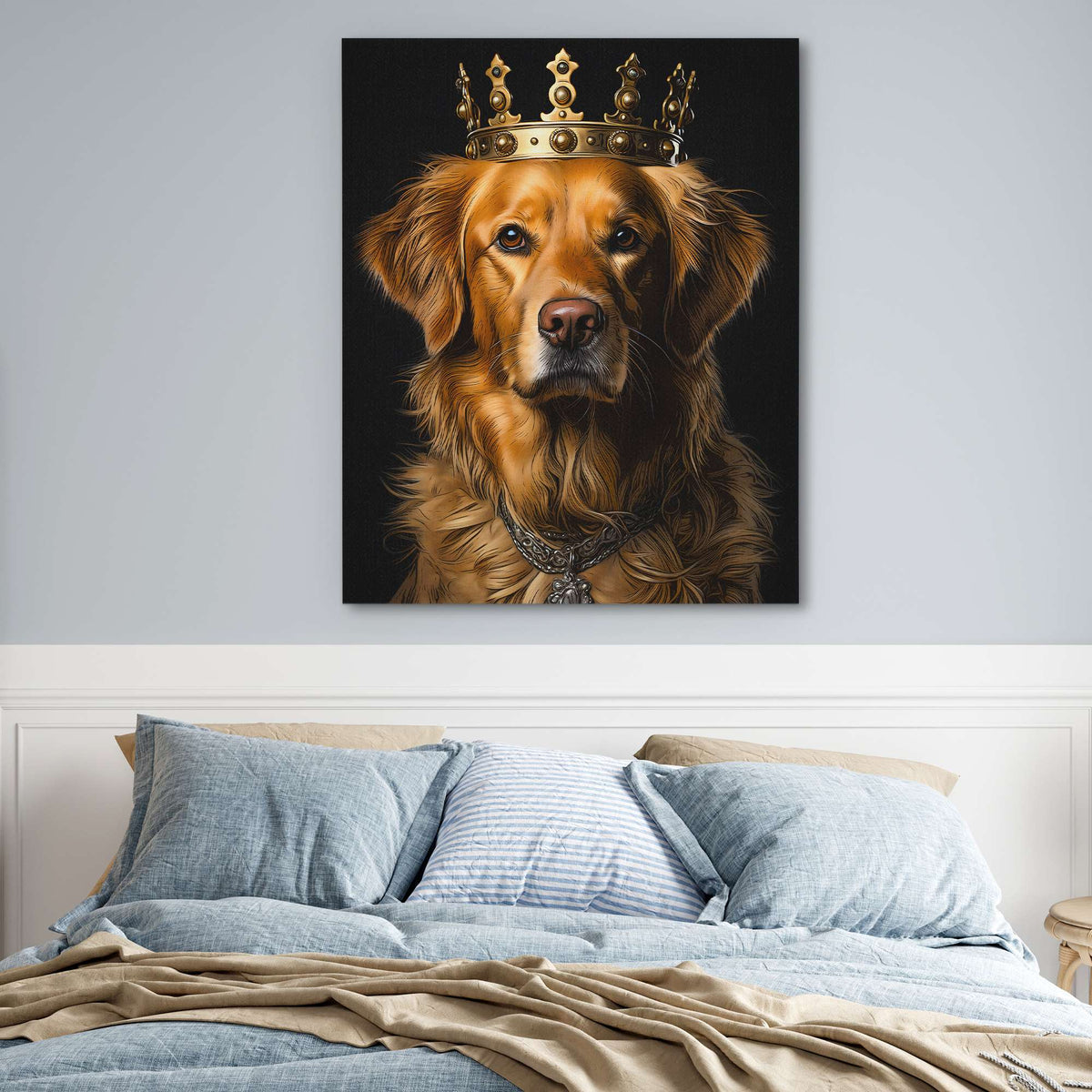 King Golden - Luxury Wall Art
