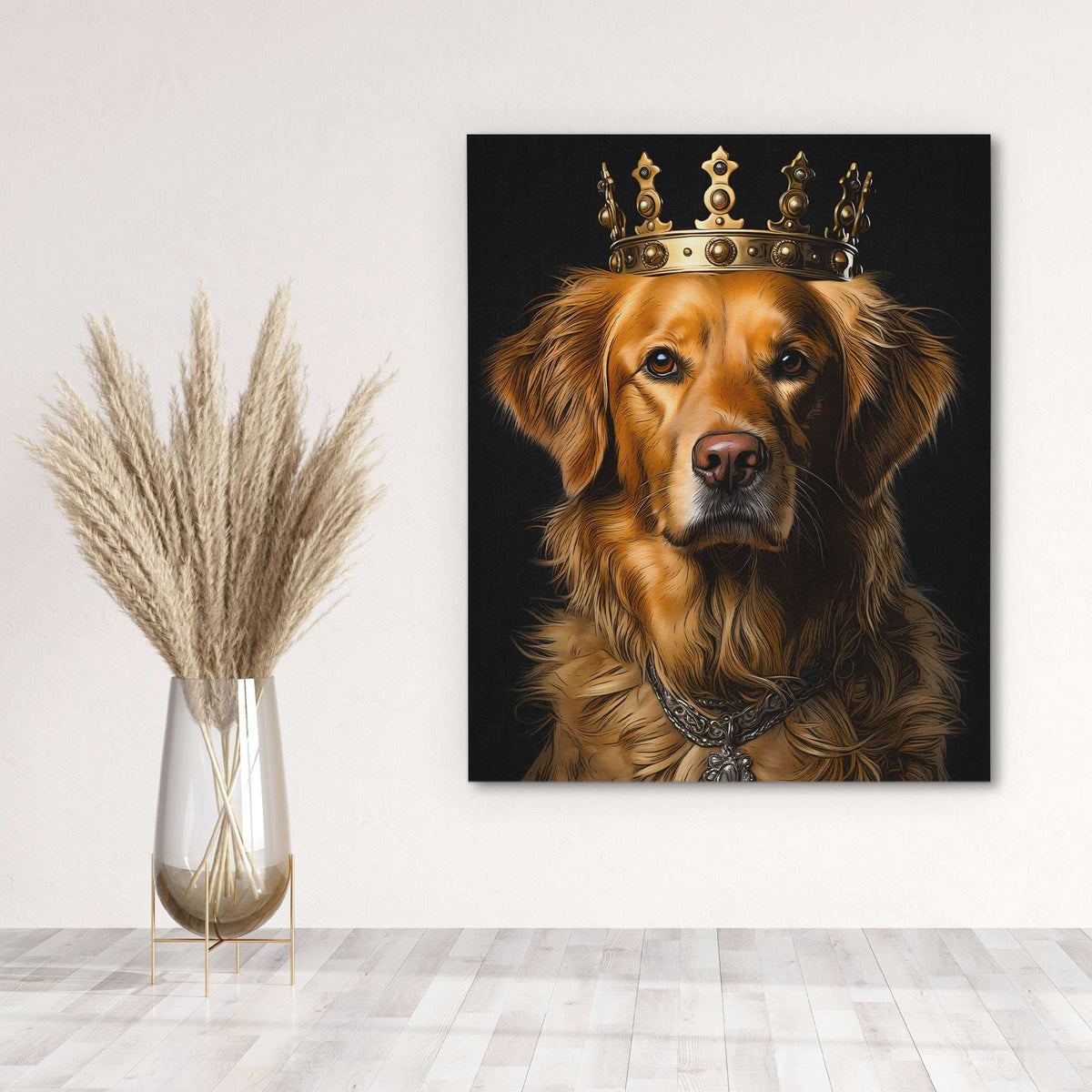 King Golden - Luxury Wall Art