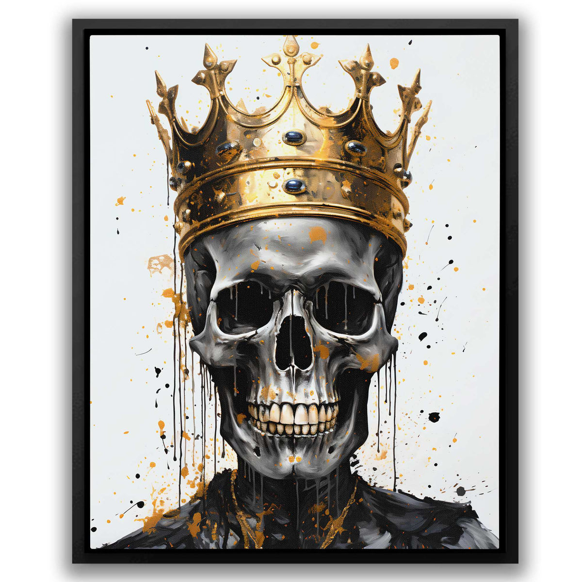 King of Bones - Luxury Wall Art - Canvas Print