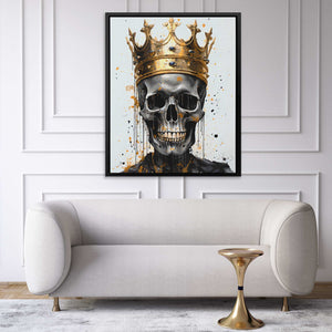 King of Bones - Luxury Wall Art - Canvas Print