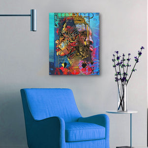 King Queen of Spades - Luxury Wall Art