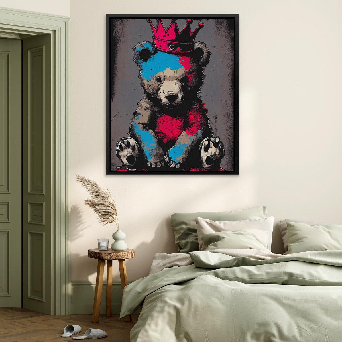 King Teddy - Luxury Wall Art