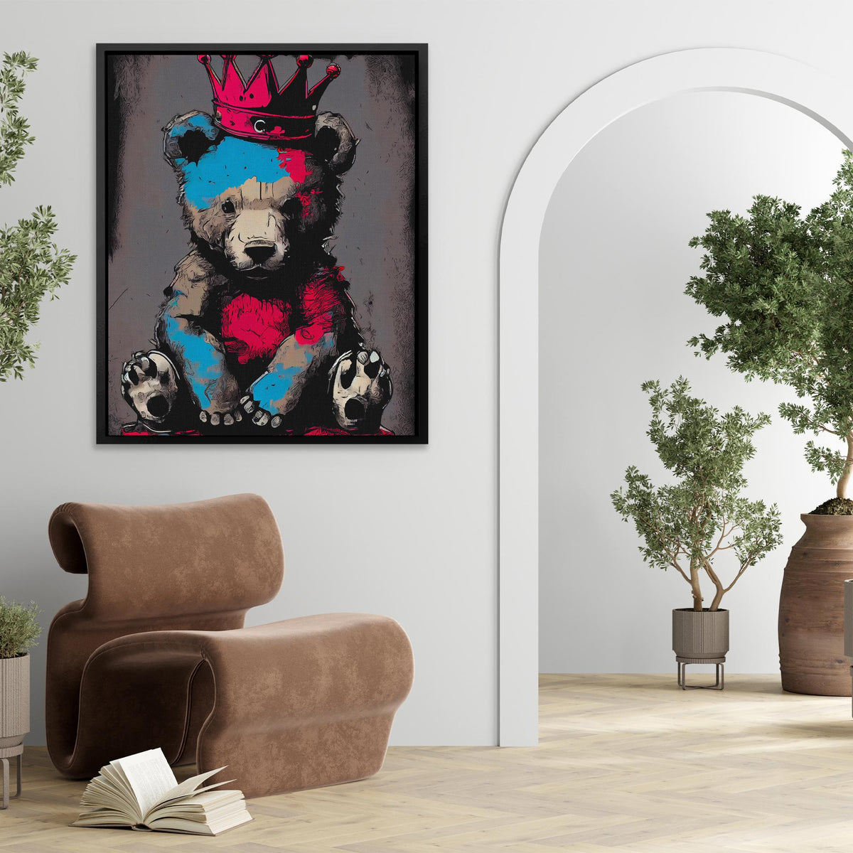 King Teddy - Luxury Wall Art