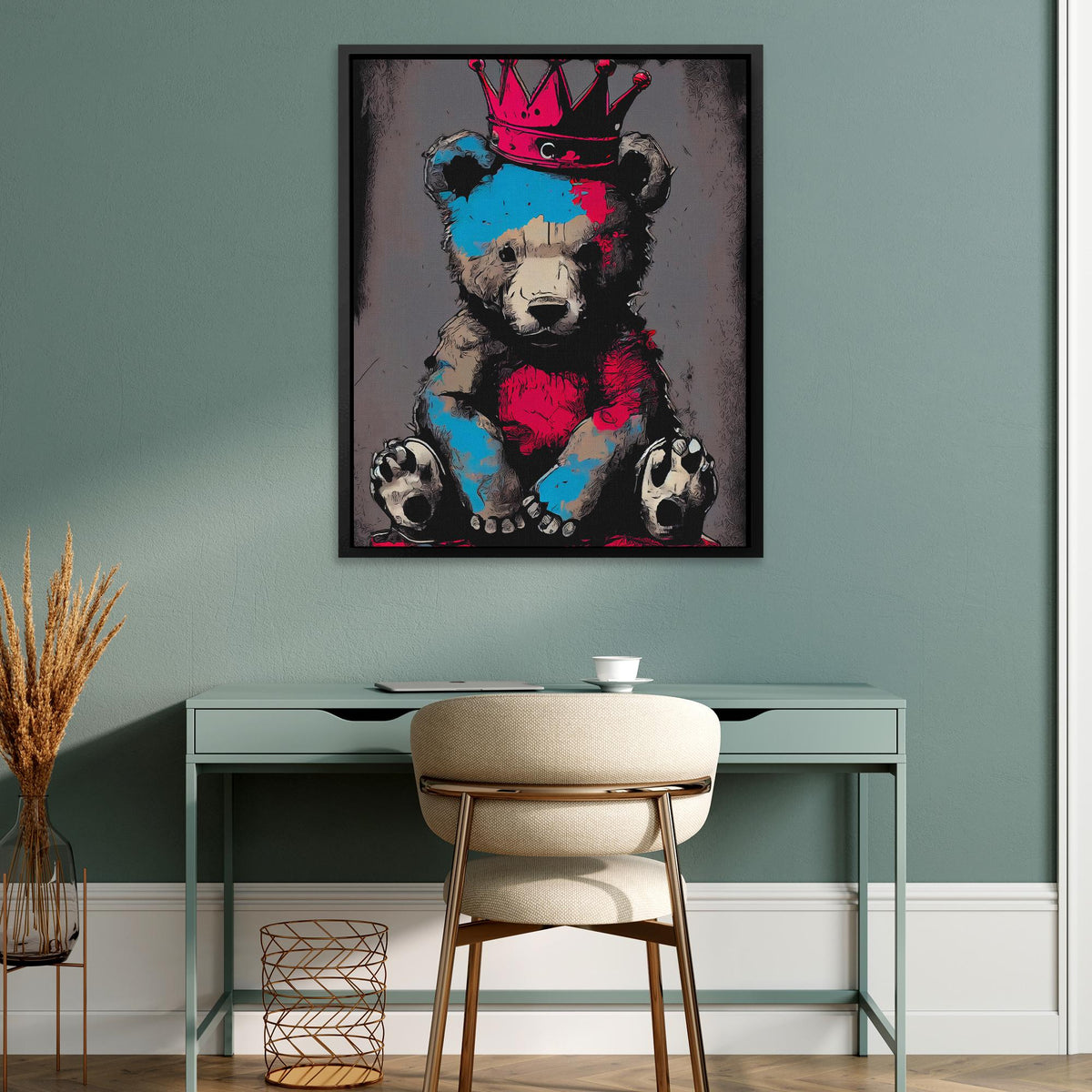 King Teddy - Luxury Wall Art