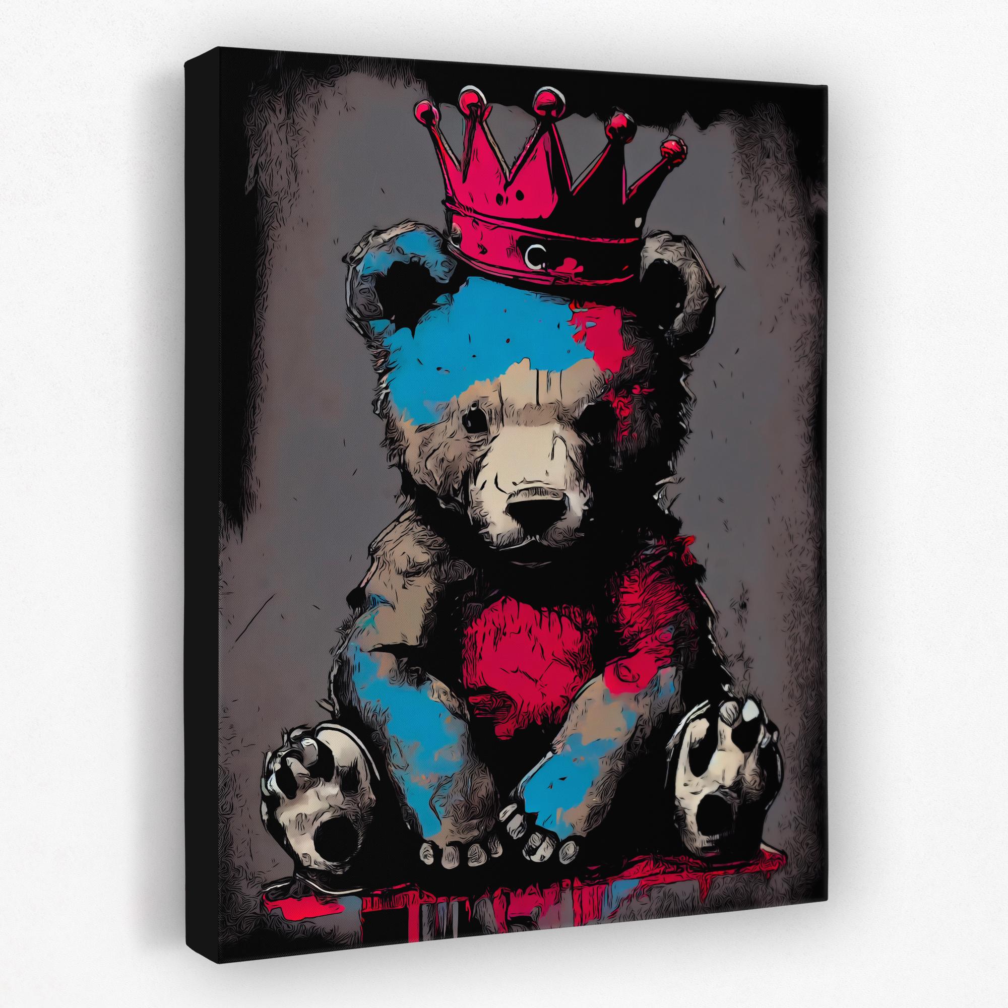 King Teddy - Luxury Wall Art