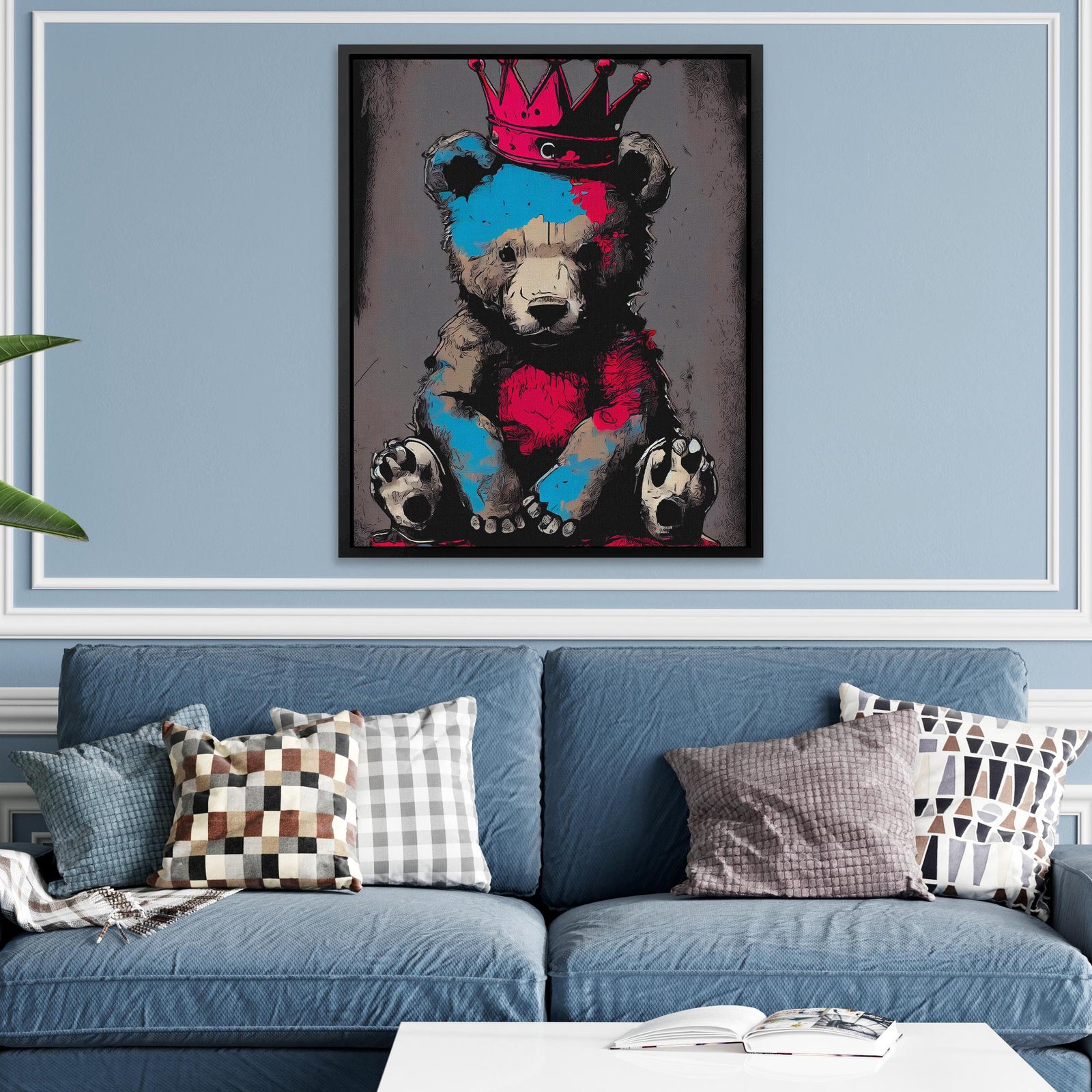 King Teddy - Luxury Wall Art