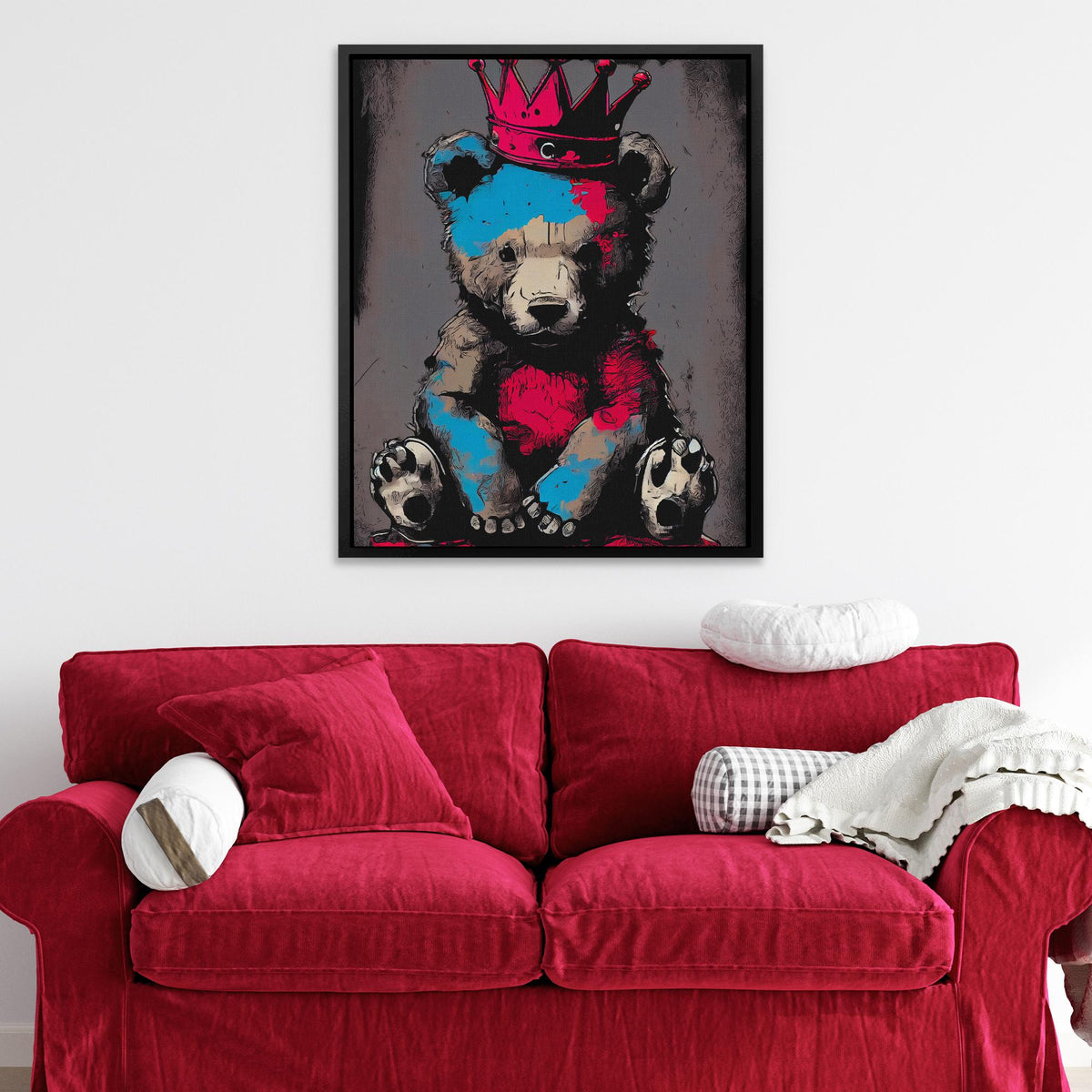 King Teddy - Luxury Wall Art