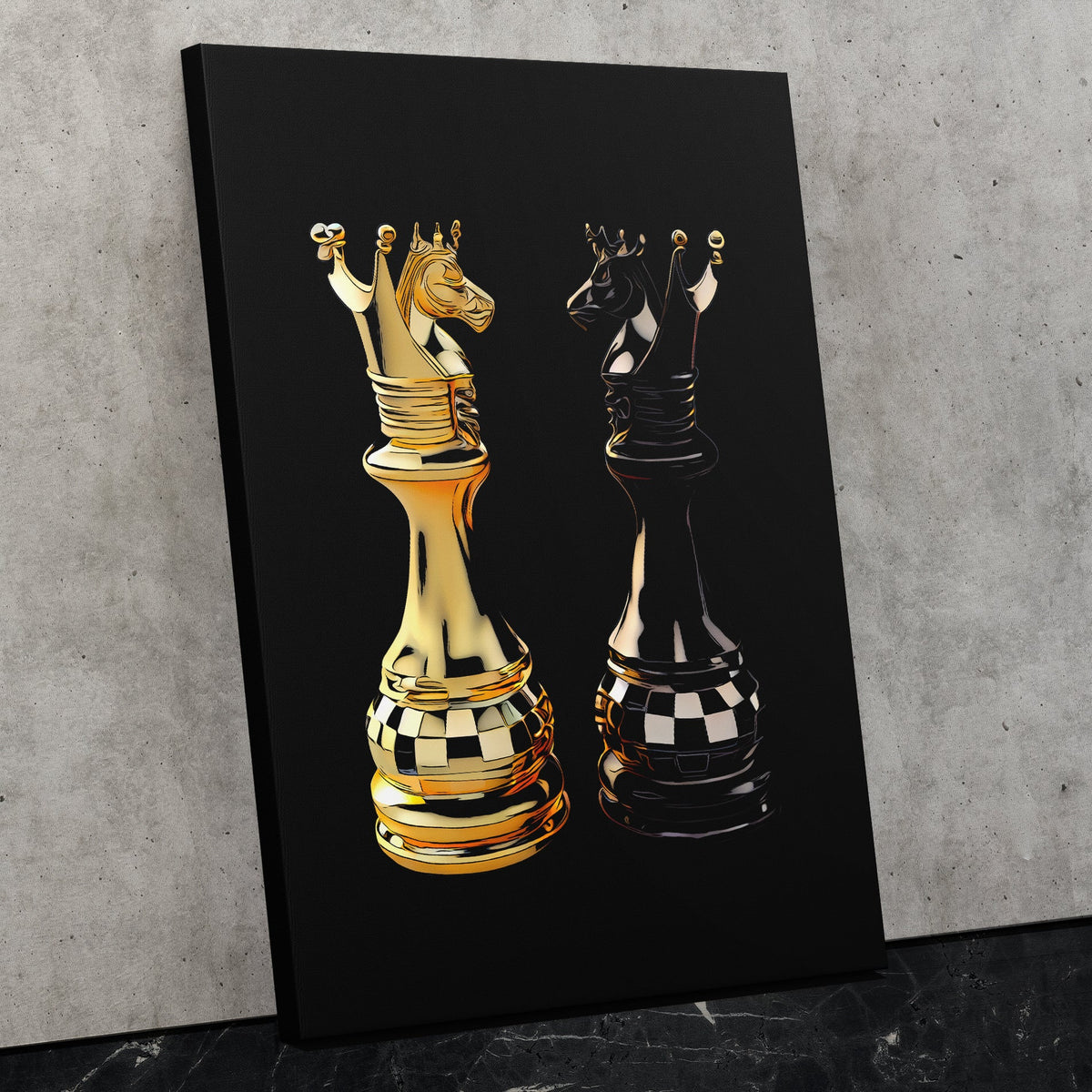 Knight&#39;s Dueling - Luxury Wall Art