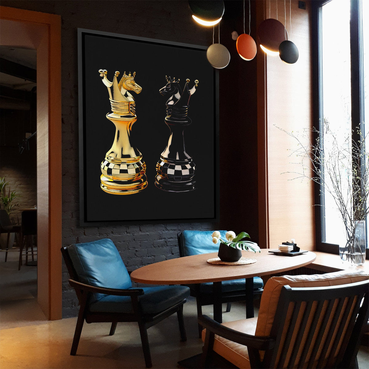 Knight&#39;s Dueling - Luxury Wall Art