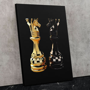 Knight's Dueling - Luxury Wall Art
