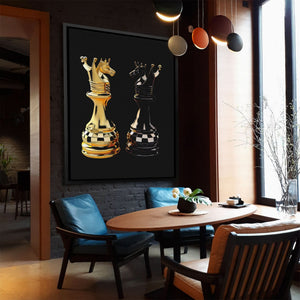 Knight's Dueling - Luxury Wall Art