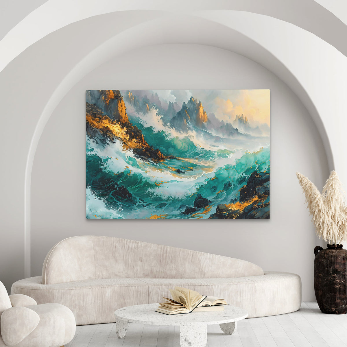 Legendary Waves - Luxury Wall Art