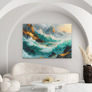 Legendary Waves - Luxury Wall Art