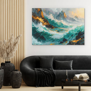 Legendary Waves - Luxury Wall Art