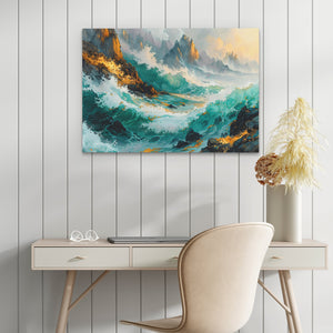 Legendary Waves - Luxury Wall Art