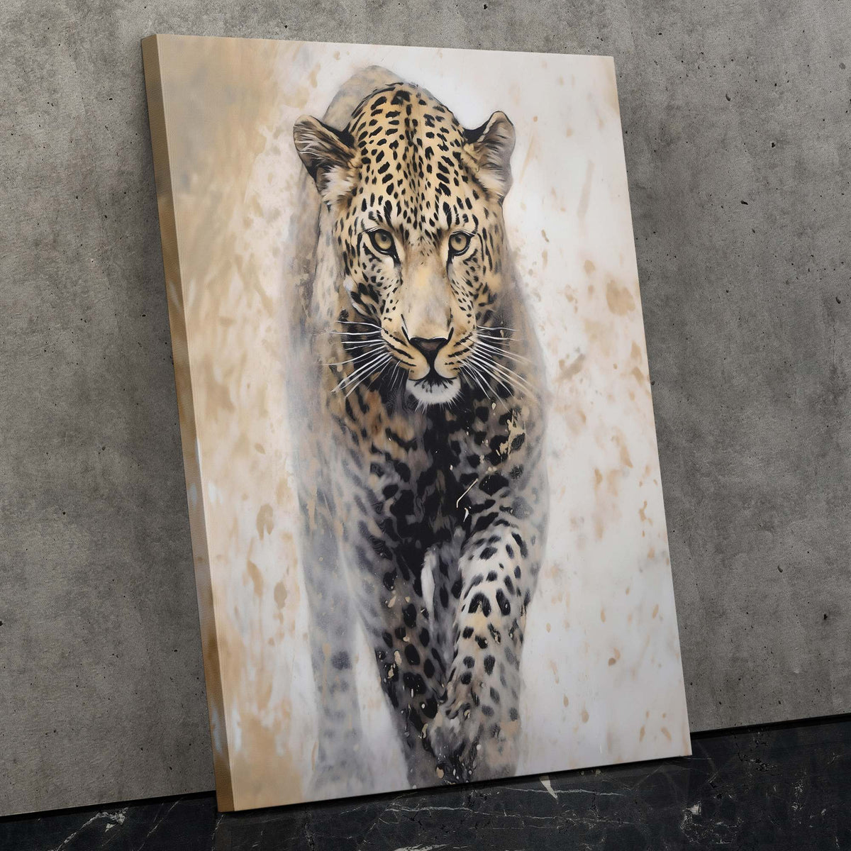 Leopard&#39;s Enigma - Luxury Wall Art