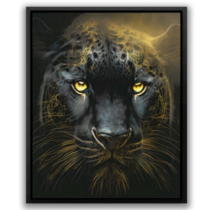 Leopard's Gaze - Luxury Wall Art