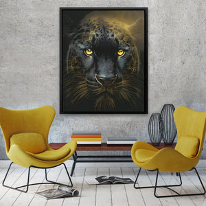 Leopard's Gaze - Luxury Wall Art