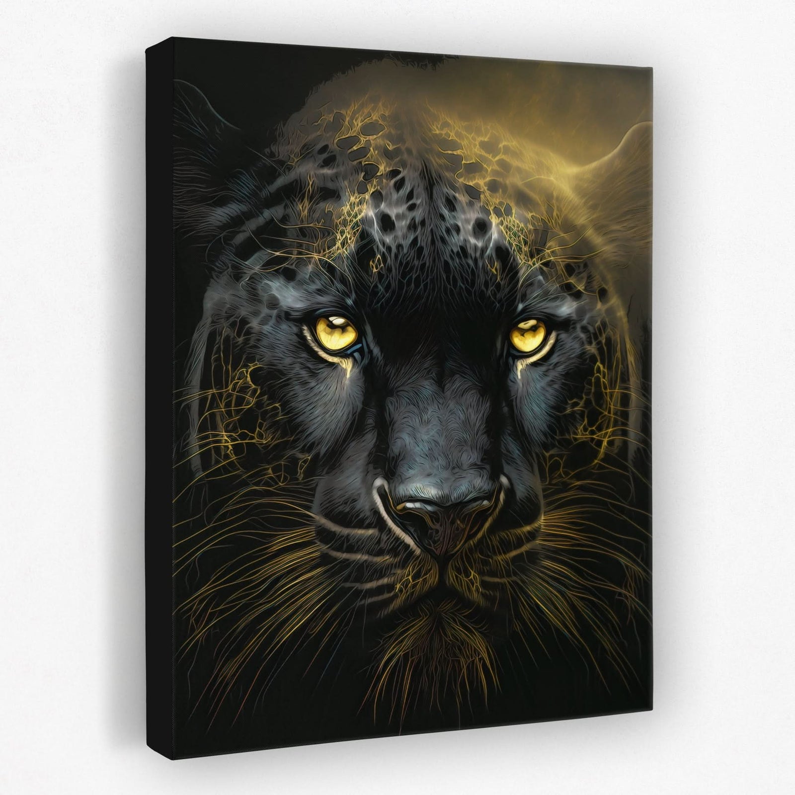 Leopard's Gaze - Luxury Wall Art