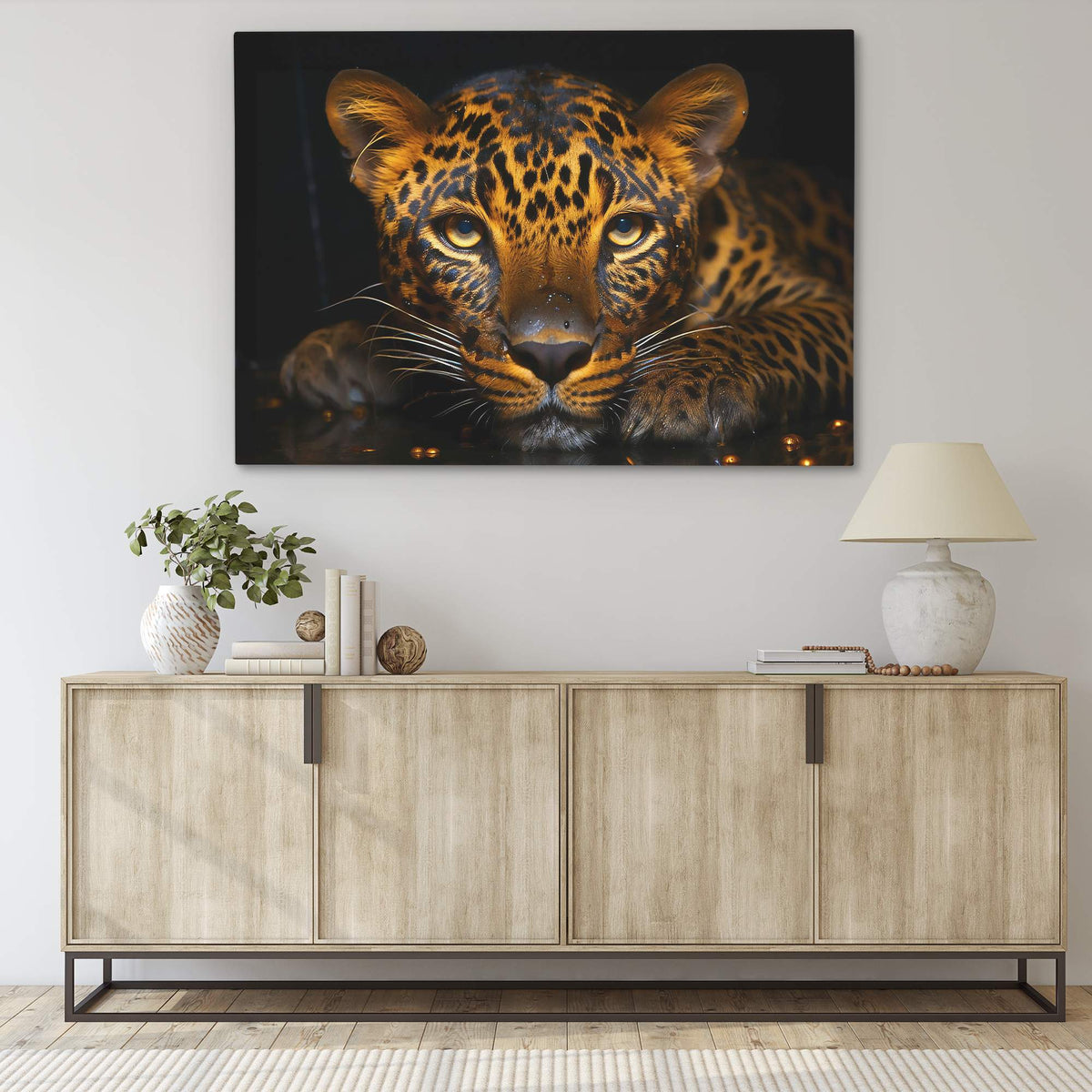 Leopard&#39;s Lair - Luxury Wall Art