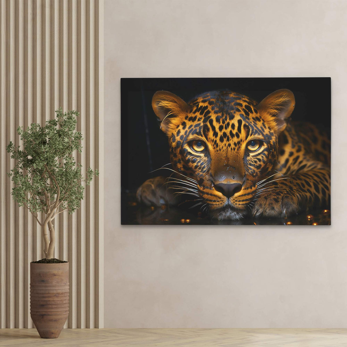 Leopard&#39;s Lair - Luxury Wall Art